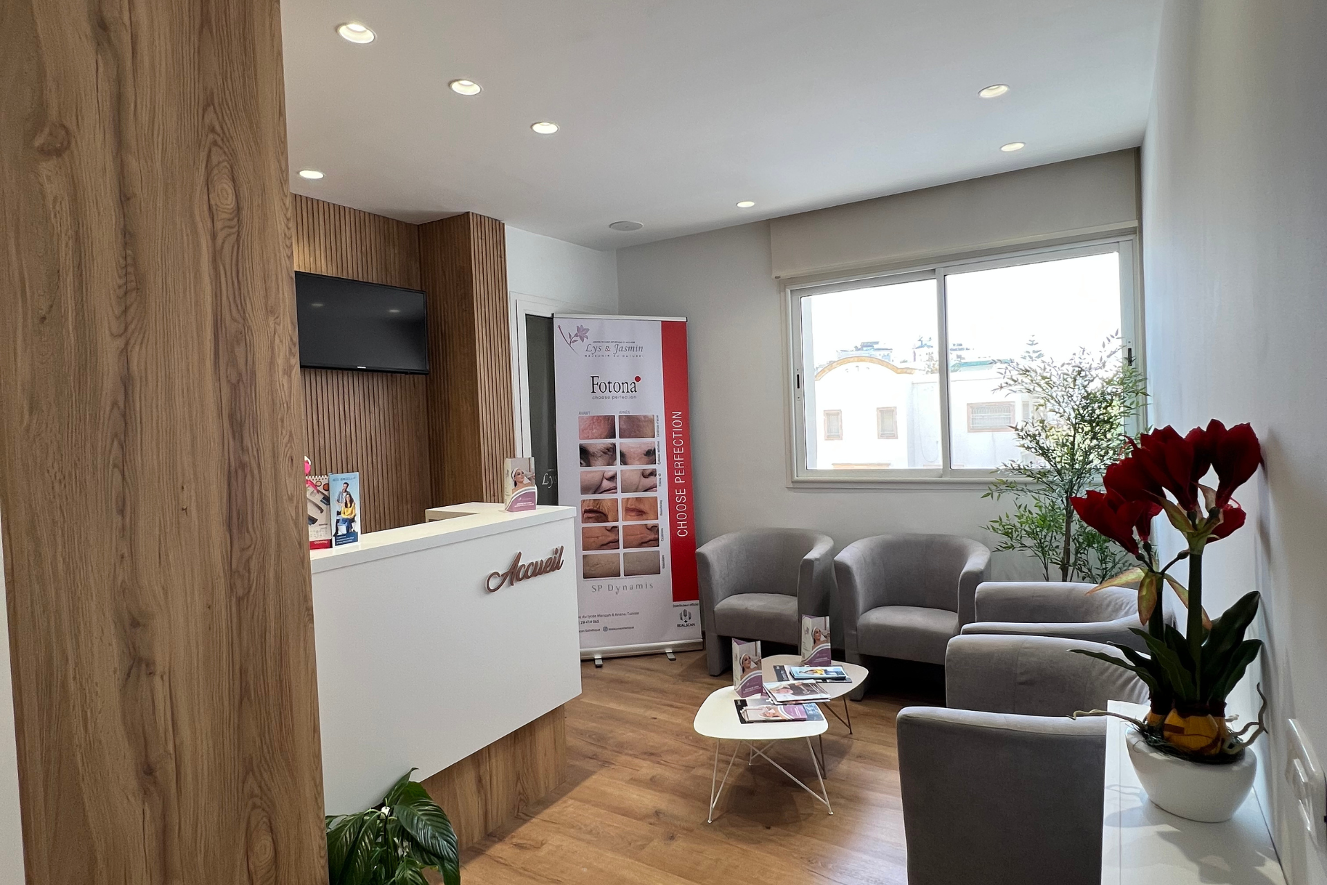 Espace de soin — centre Lys & Jasmin
